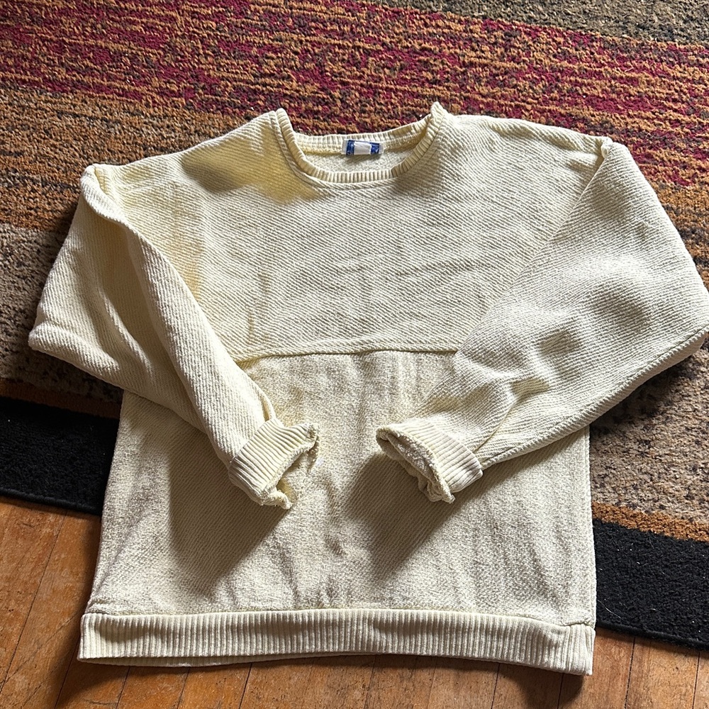 Light yellow Knit Sweater